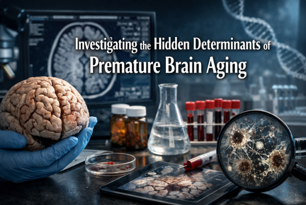 Investigating the Hidden Determinants of Premature Brain Aging
